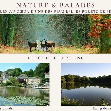 La Parenthese - Maison A Le Meux, Proche Compiegne Lejlighed Le Meux